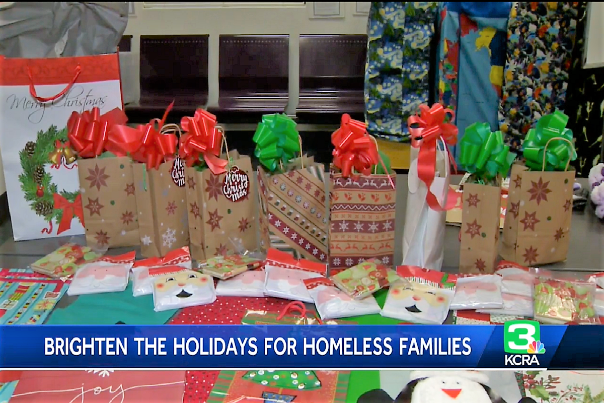 Brightens Holidays For Homeless Families